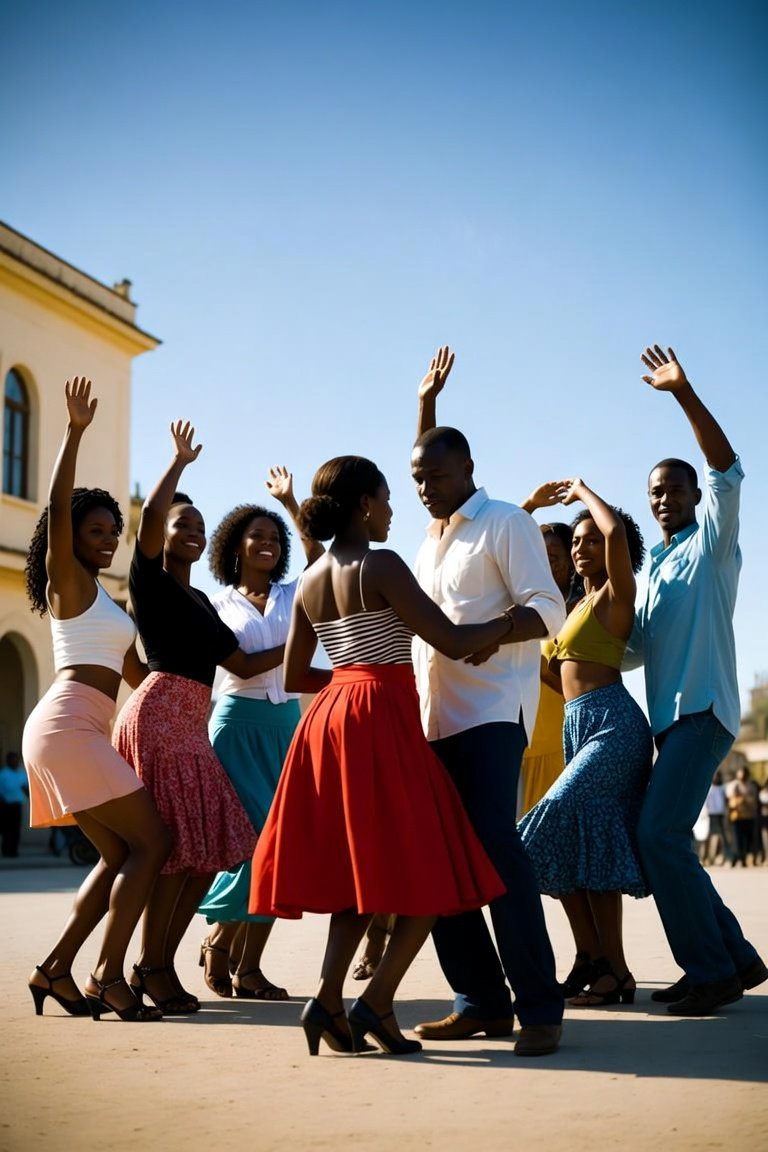 Cuban salsa dancers in Dallas